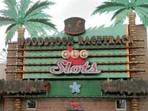 Logo of Woodstock Racetrack and Slots