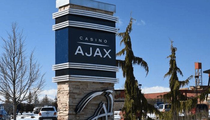 Ajax Downs Casino outside