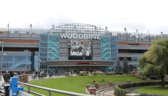 Woodbine Racetrack outside