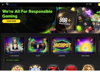 888 Casino website screenshot