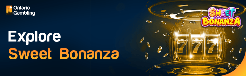 A casino reel with some casino chips for exploring Sweet Bonanza Slot